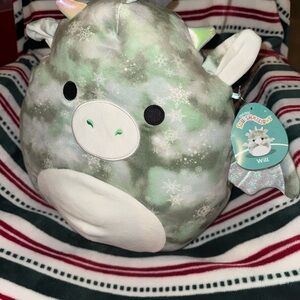 Squishmallows Will 14” snowflake dragon